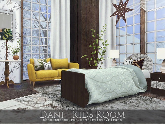 Sims 4 Dani Kids Room by Rirann at TSR