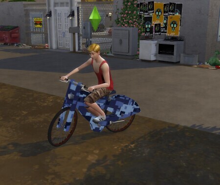 (No) Bicycle Helmet by endermbind at Mod The Sims