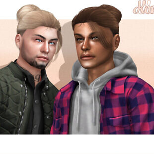 Male Long Hair Pack at My Stuff » Sims 4 Updates