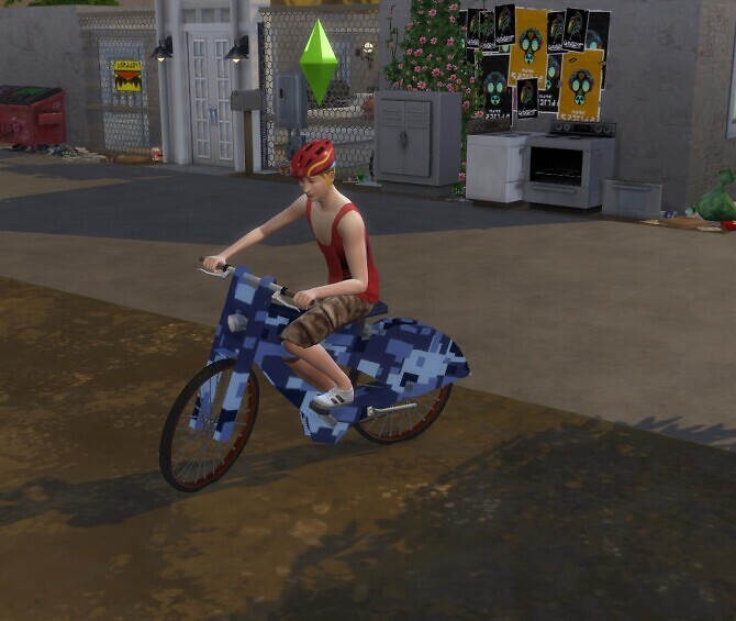 Sims 4 (No) Bicycle Helmet by endermbind at Mod The Sims