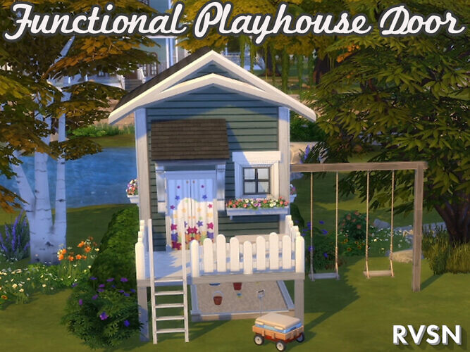 Functional Playhouse Door By Ravasheen