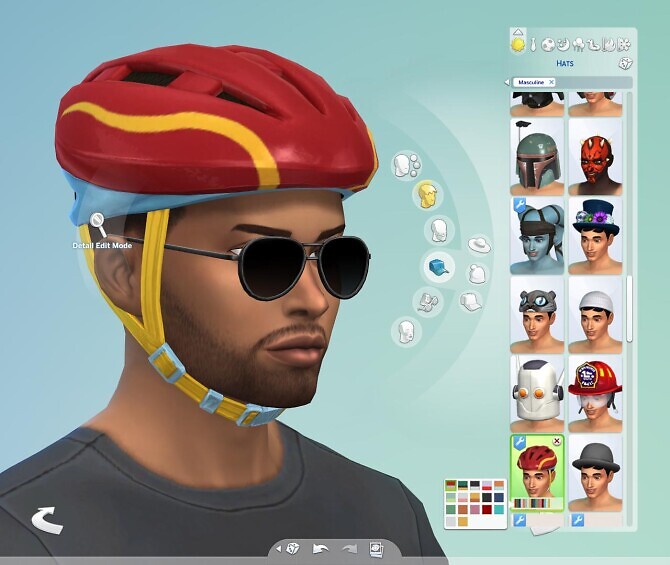 Sims 4 (No) Bicycle Helmet by endermbind at Mod The Sims