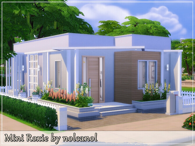 Sims 4 Mini Roxie Home by nolcanol at TSR