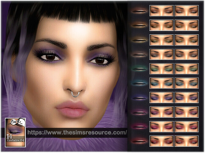 Sims 4 Eyeshadow 04 by BAkalia at TSR