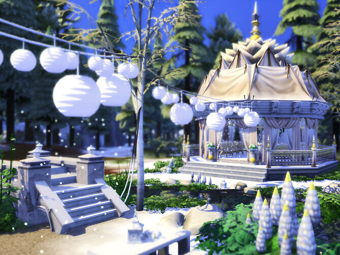 Sims 4 Magical Marquee by VirtualFairytales at TSR