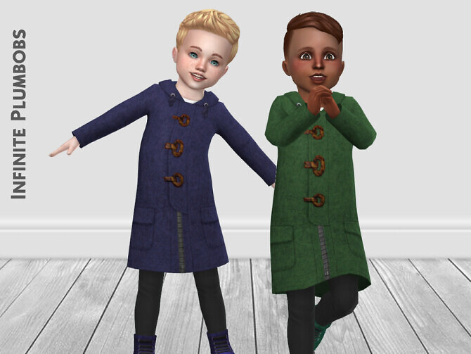 Sims 4 IP Toddler Felt Coat SEASONS by InfinitePlumbobs at TSR