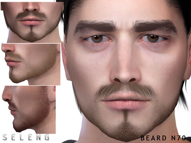 Sims 4 Beard N70 by Seleng at TSR