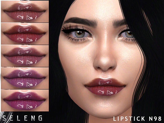Sims 4 Lipstick N98 by Seleng at TSR
