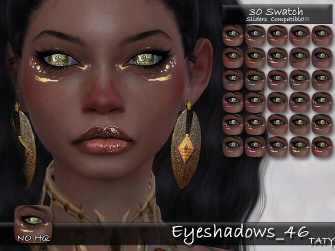 Sims 4 Eyeshadows 46 by tatygagg at TSR