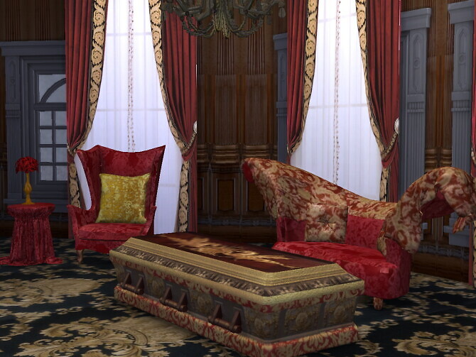 Sims 4 Brans Winged Sofa & Armchair at Anna Quinn Stories