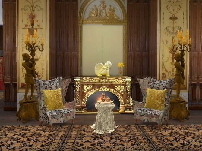 Sims 4 Brans Winged Sofa & Armchair at Anna Quinn Stories