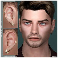 Adam Earrings Sims 4 By Merci