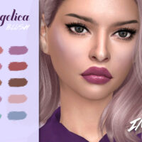 Angelica Blush by IzzieMcFire Sims 4 CC