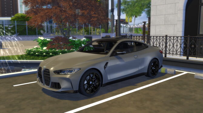 Sims 4 BMW M4 Competition at LorySims