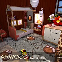 Bearwood Bears Sims 4 Room