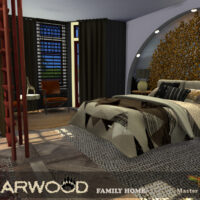 Bearwood Master Bedroom Sims 4