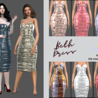 Beth Sims 4 Party Dress
