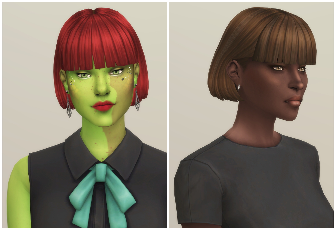 CCurl Hair Edit V2 at Rusty Nail » Sims 4 Updates