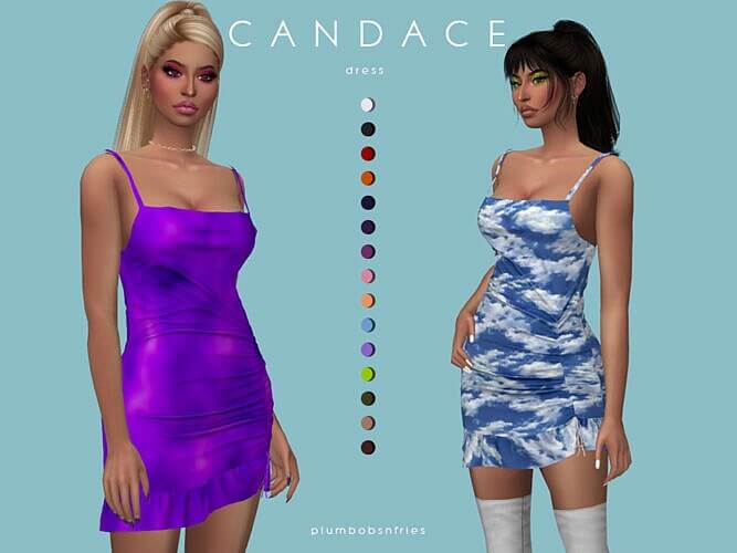 Candace Sims 4 Dress