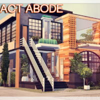 Compact Sims 4 Abode