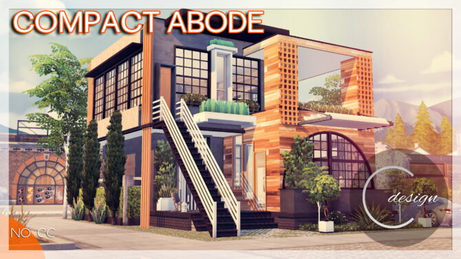 Compact Sims 4 Abode