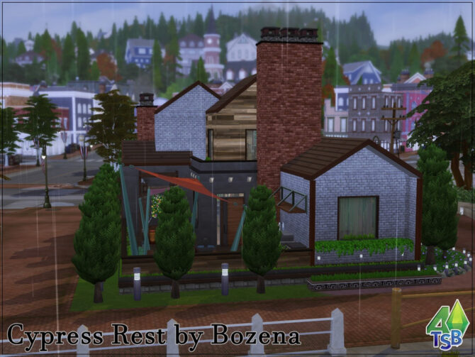 Sims 4 Cypress Rest by bozena at TSR