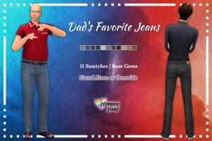 Dads Favorite Jeans Sims 4