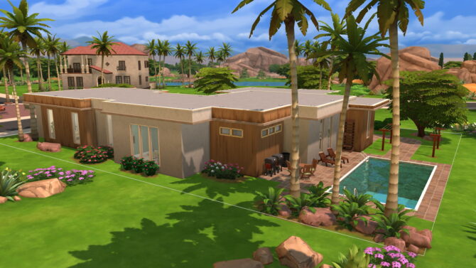 Sims 4 Desert paradise house by iSandor at Mod The Sims
