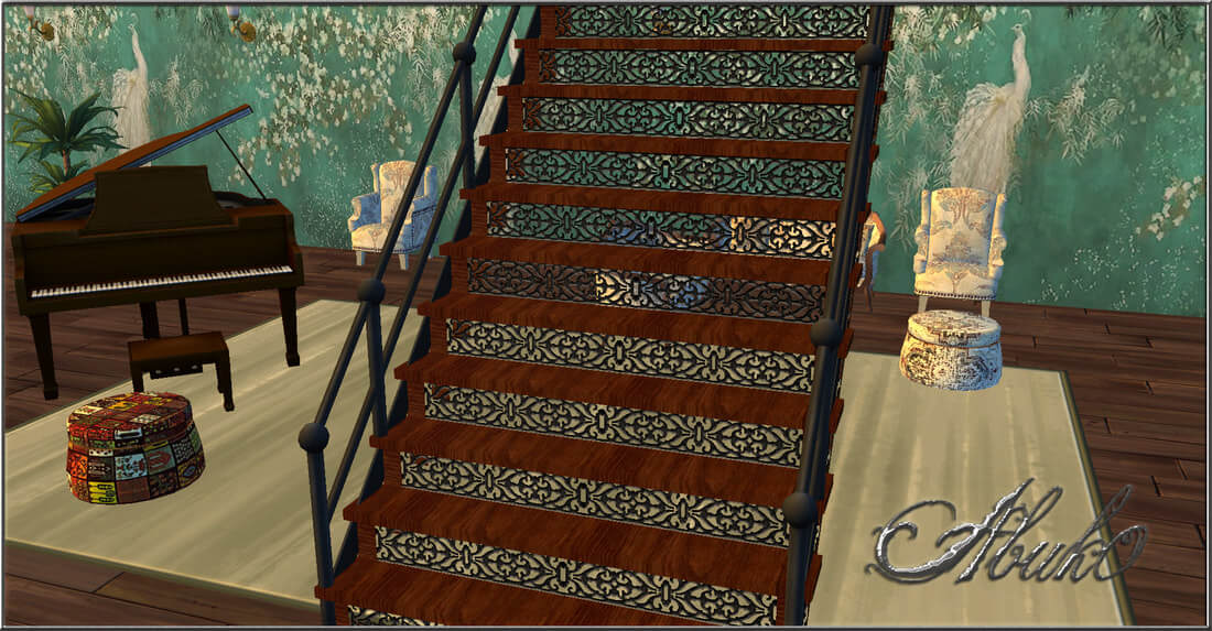 sims 4 custom content stairs