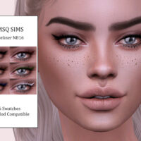 Eyeliner NB16 by MSQ Sims 4