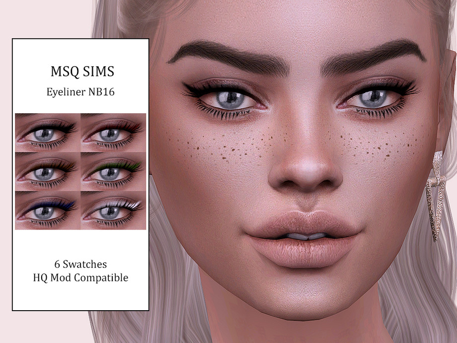 Eyeliner NB16 at MSQ Sims » Sims 4 Updates