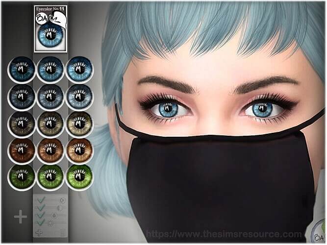 Eyes Sims 4 Natural Colors 11 By Bakalia
