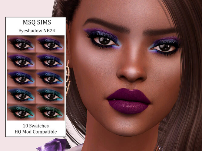 Eyeshadow NB24 by MSQ Sims 4