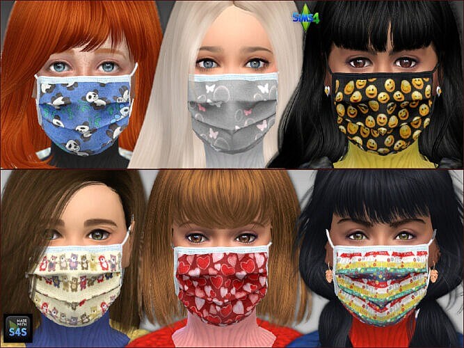 Sims 4 CC Mouth Mask