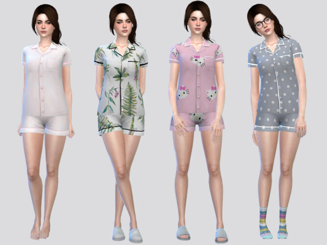 FullBody Sleepwear Women by McLayneSims