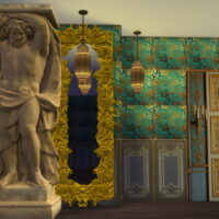 Giant Atlant Statues SIMS 4