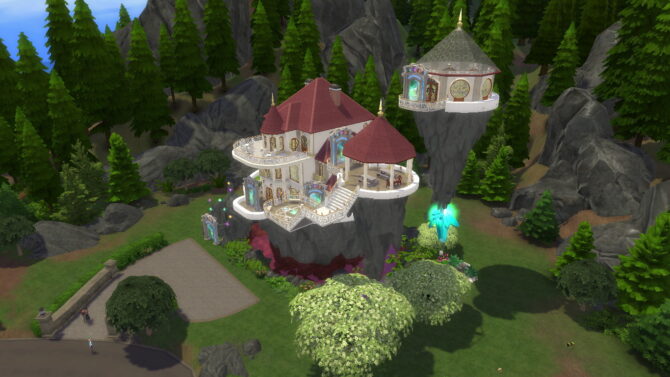 Sims 4 Glimmerbrook Magic School by Bellusim at Mod The Sims
