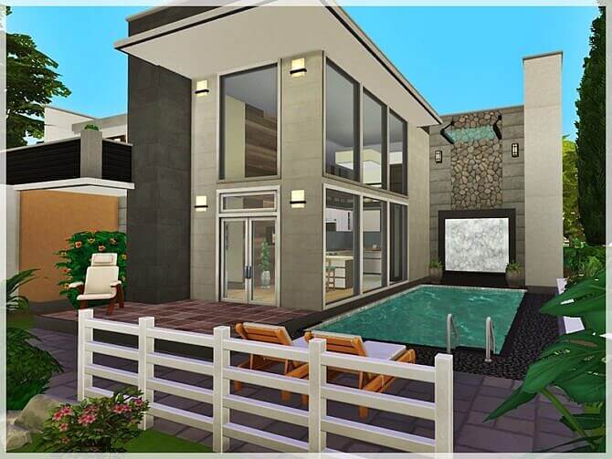 Sims 4 Shane house by Ray Sims at TSR