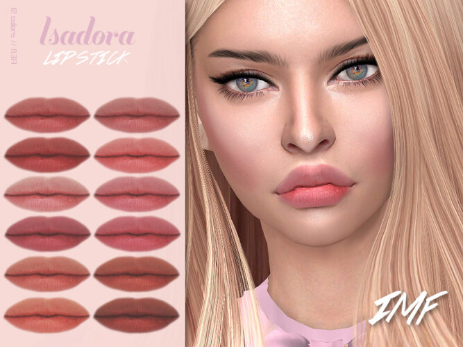 Isadora Sims 4 Lipstick N.317