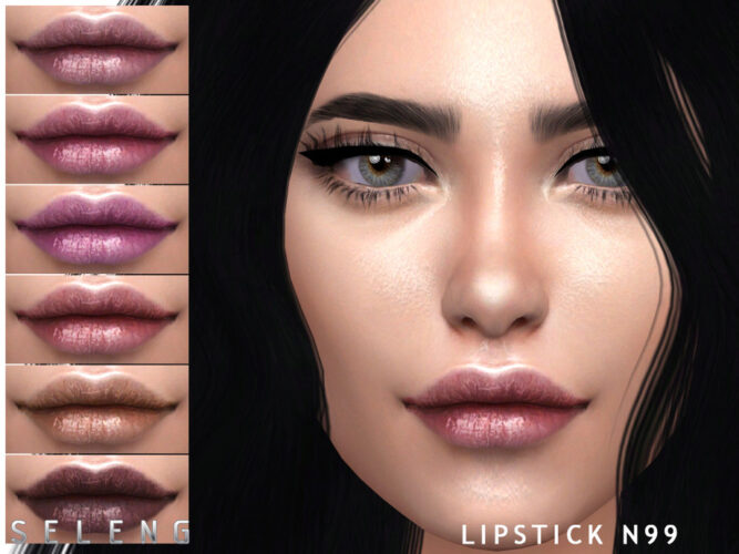 Lipstick N99 by Seleng Sims 4