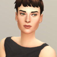 Messy Cut Sims 4 Hair Edit
