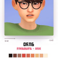 Oras male hair Sims 4