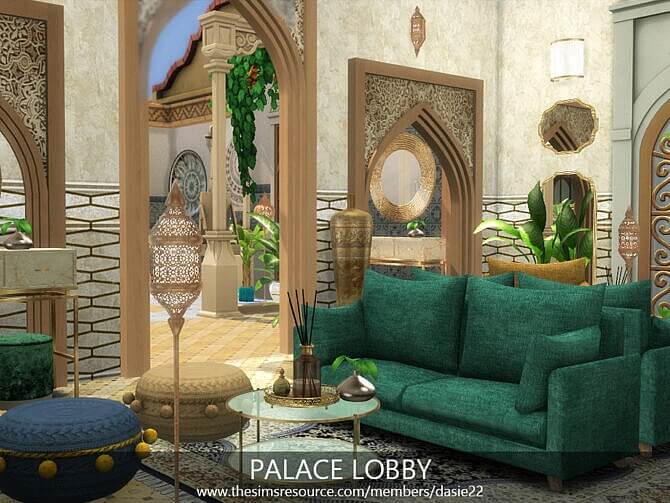 Sims 4 Palace Lobby by dasie2 at TSR
