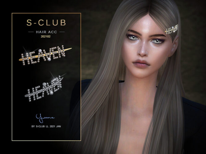 Pearl hairpin by S Club Sims 4 CC
