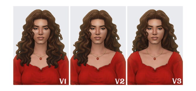Sims 4 ROSA Hair at SimsTrouble