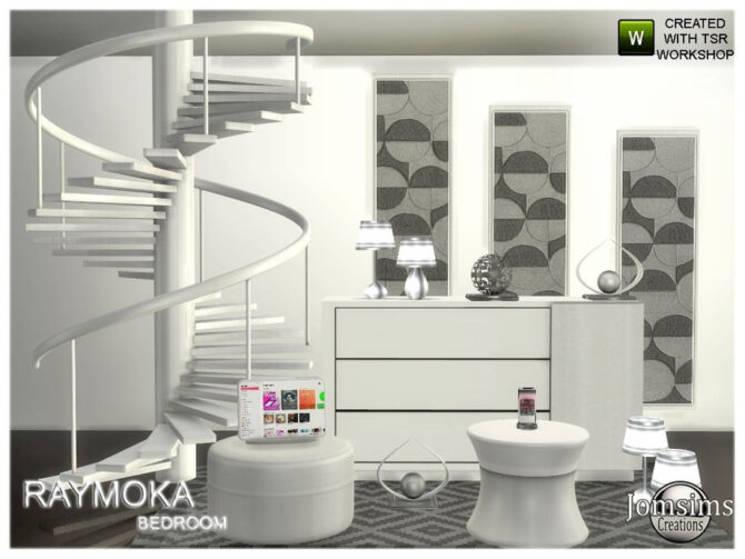 Sims 4 Raymoka bedroom part 2 by jomsims at TSR