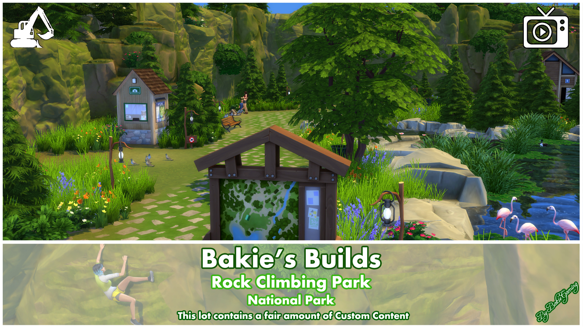 Rock Climbing National Park by Bakie at Mod The Sims » Sims 4 Updates