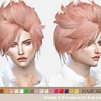 Skc06 Jun Hair Sims 4