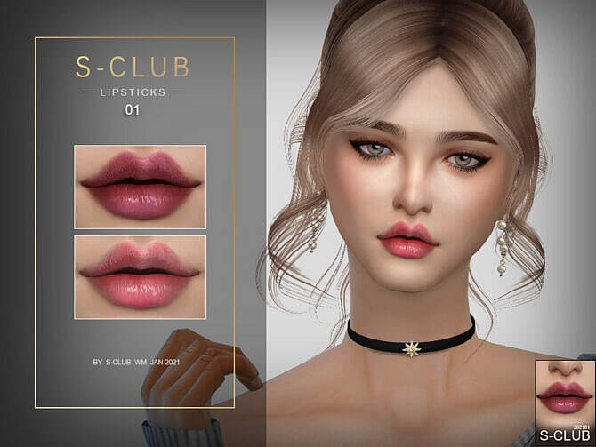 Sims 4 Lipstick 202101 by S Club WM at TSR