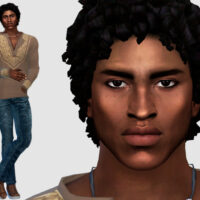 Sims 4 Male Model Akin Okocha